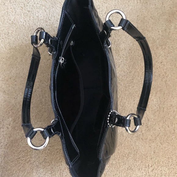 Black Coach Purse Bag - Picture 3 of 4